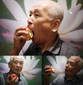 「リンゴの丸かじり、できますか？」